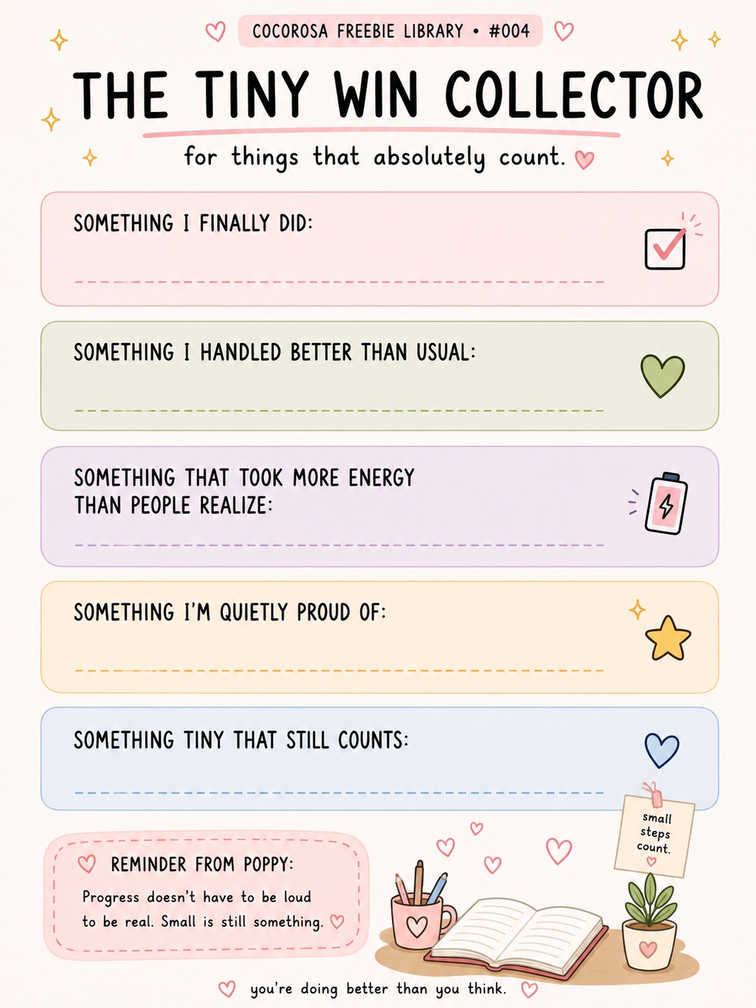 Preview of The Tiny Win Collector